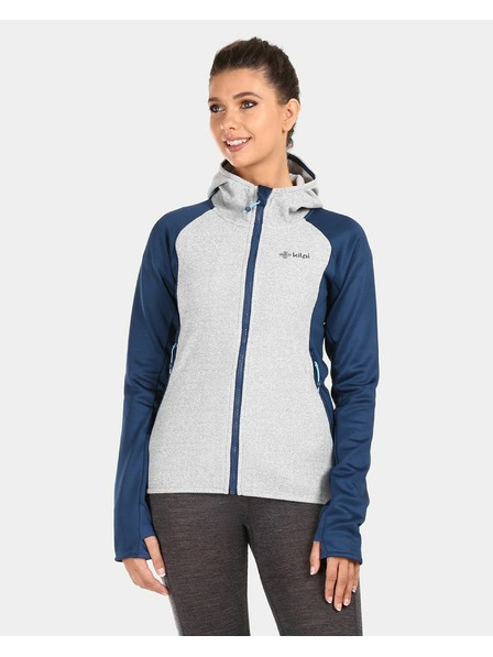Kilpi Hanorac din fleece pentru femei Kilpi VERSAM-W Albastru închis