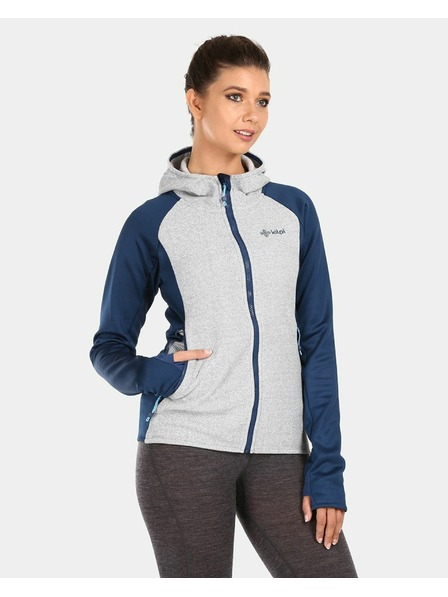 Kilpi Hanorac din fleece pentru femei Kilpi VERSAM-W Albastru închis
