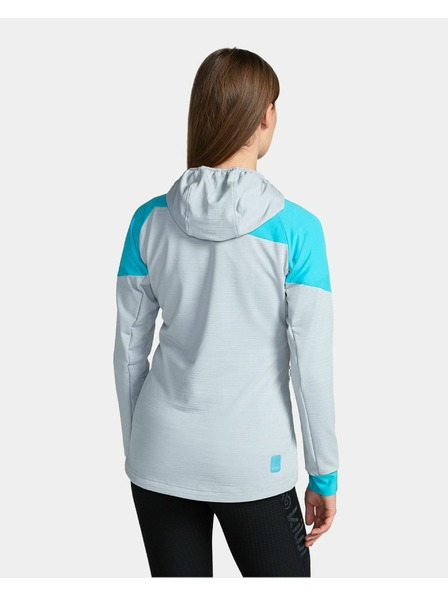Kilpi Hanorac tehnic pentru femei Kilpi MEMPHIS-W Gri deschis