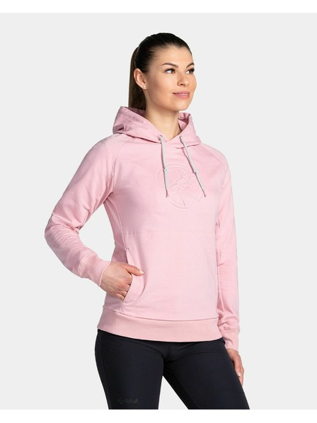 Kilpi Hanorac din bumbac pentru femei Kilpi SOHEY-W Roz Deschis