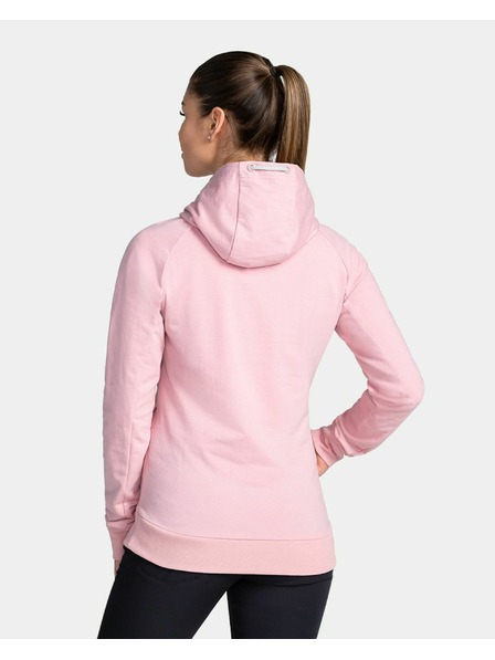 Kilpi Hanorac din bumbac pentru femei Kilpi SOHEY-W Roz Deschis