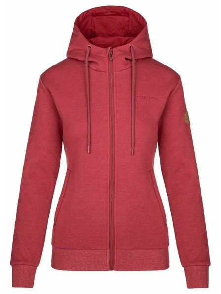 Kilpi Hanorac pentru femei Kilpi LEINES-W Roșu Închis