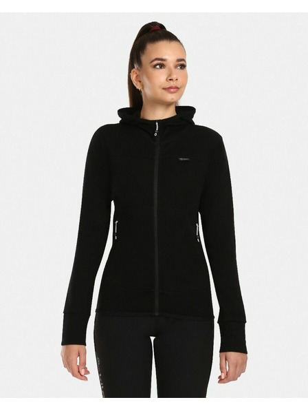 Kilpi Pulover din lână merinos pentru femei Kilpi WOLIE-W Negru