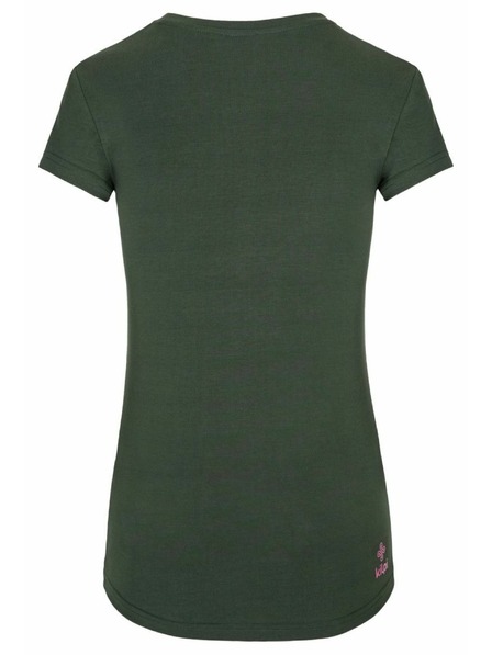Kilpi Tricou pentru femei cu mânecă scurtă Kilpi TORNES-W Verde Închis