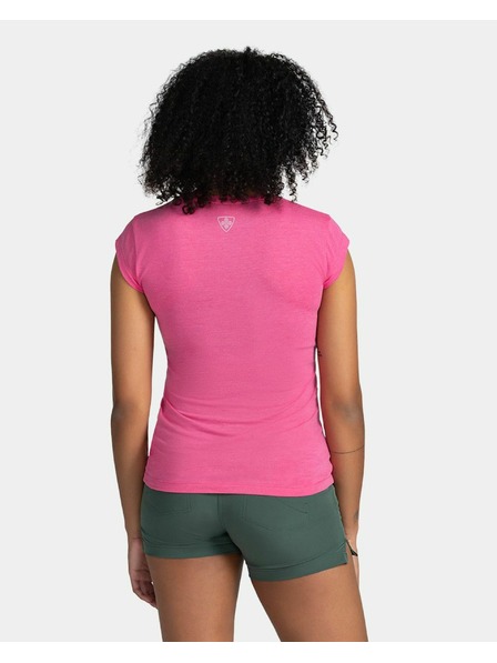 Kilpi Tricou din bumbac pentru femei Kilpi PROMO-W Roz