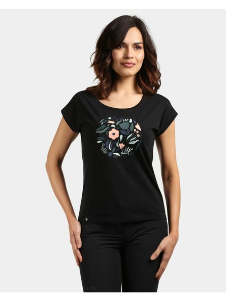 Kilpi Tricou de bumbac pentru femei Kilpi ROANE-W Negru