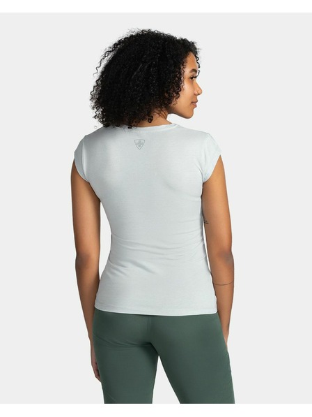 Kilpi Tricou din bumbac pentru femei Kilpi PROMO-W Gri deschis