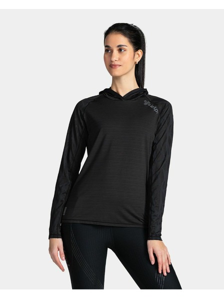 Kilpi Hanorac fitness pentru femei Kilpi AILEEN-W Negru