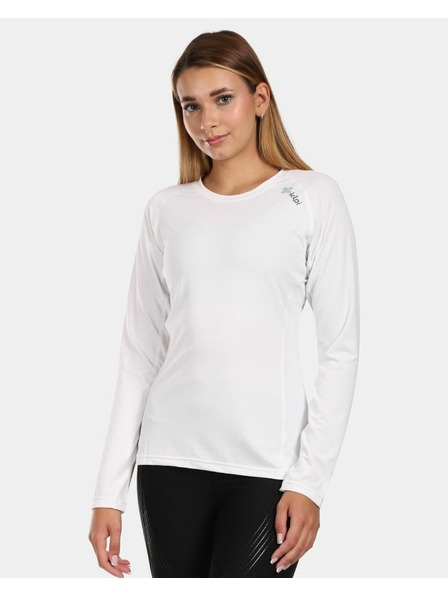 Kilpi Tricou funcțional cu mânecă lungă pentru femei Kilpi SPOLETO-W Alb