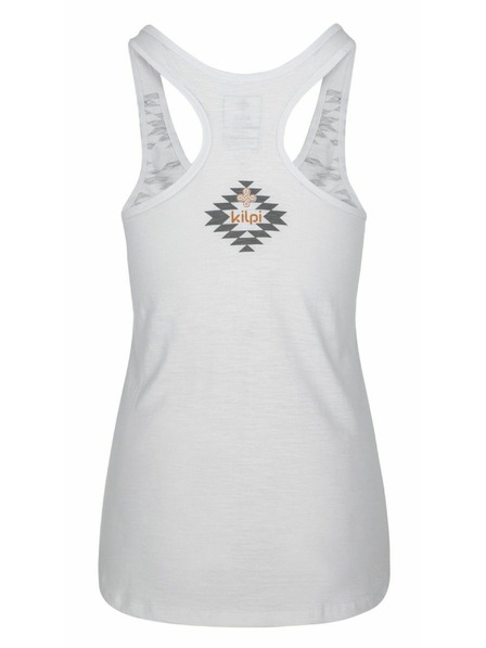 Kilpi Top din bumbac pentru femei Kilpi NICA-W Alb