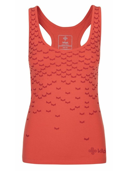 Kilpi Top din bumbac pentru femei Kilpi LEAVES-W Coral