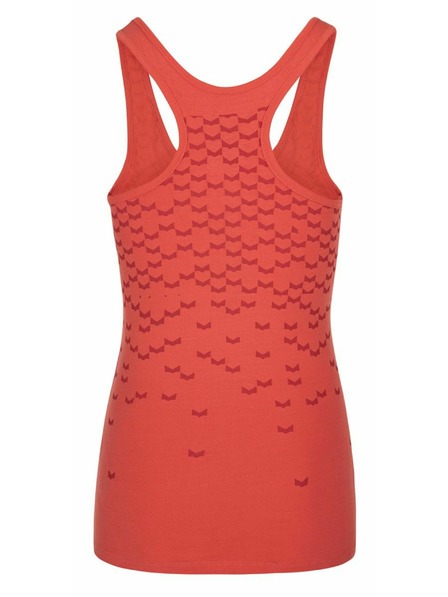 Kilpi Top din bumbac pentru femei Kilpi LEAVES-W Coral