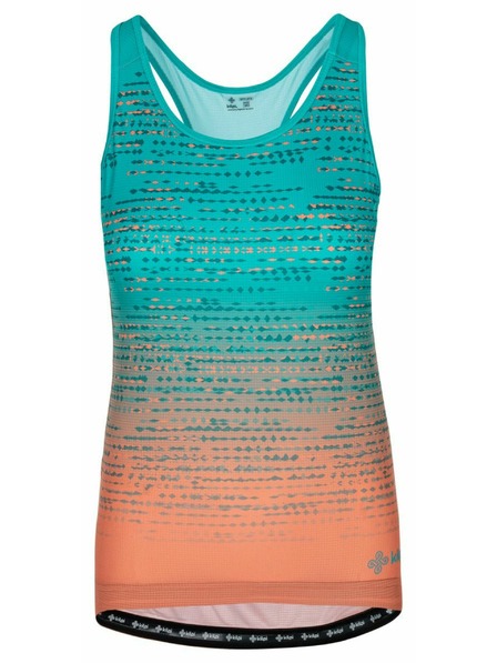 Kilpi Top ciclism pentru femei Kilpi VAI-W Turcoaz