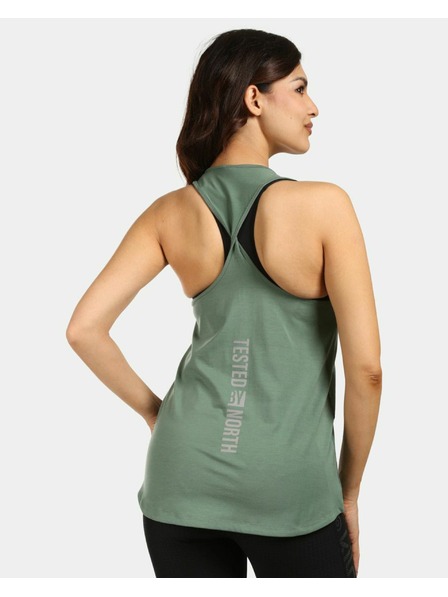 Kilpi Tricou sport pentru femei Kilpi LANCA-W Khaki