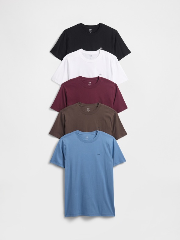 GAP Tricou cu logo, set de 5 GAP