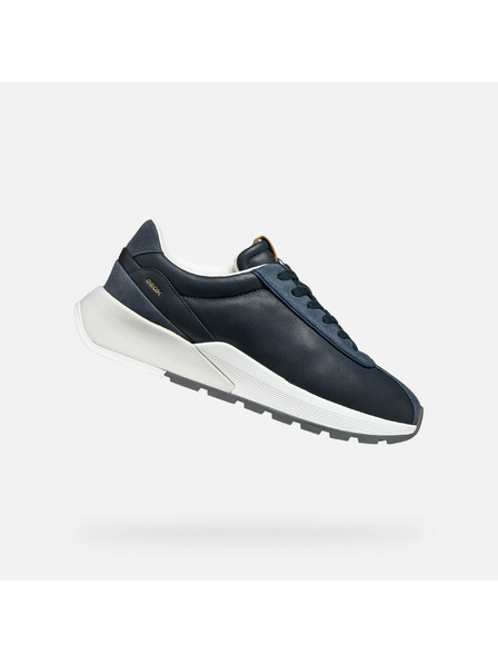 Geox Pantofi sport albaștri închis pentru bărbați Geox Metropoli