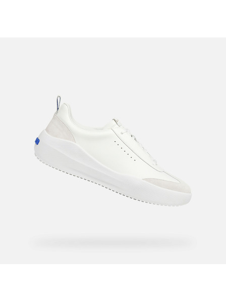 Geox Pantofi sport albi pentru bărbați Geox Gxcp-02