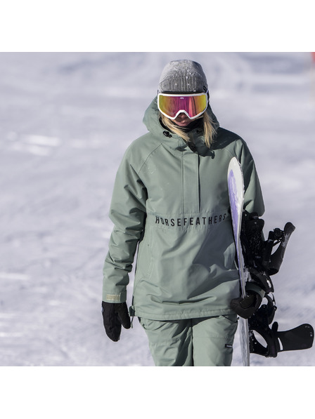 Horsefeathers Jachetă Tala - verde gheață