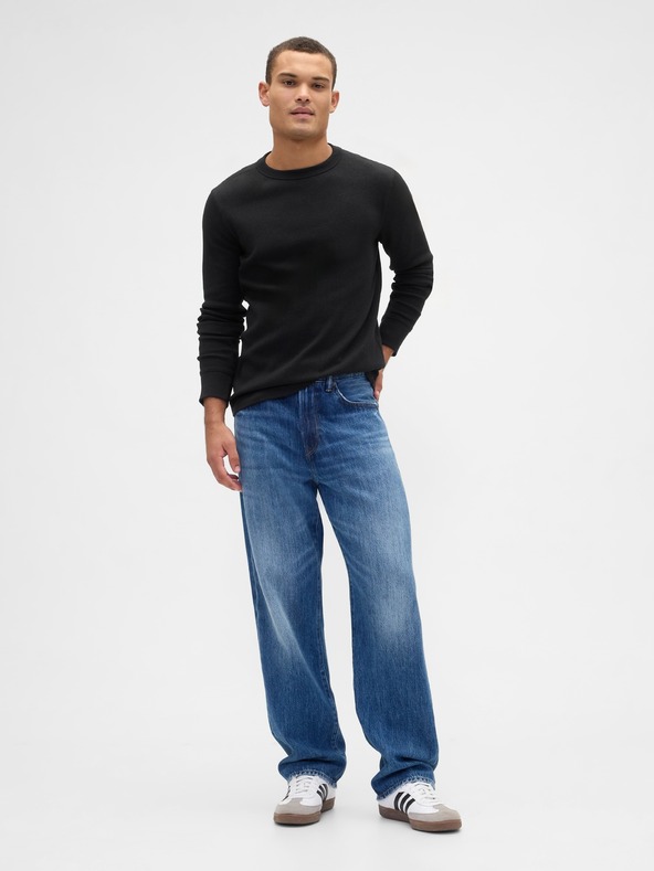 GAP Tricou cu model waffle GAP