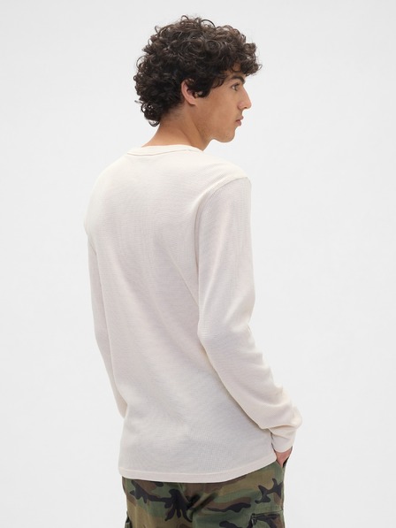 GAP Tricou cu model waffle GAP