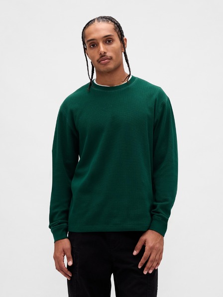 GAP Tricou cu model waffle GAP