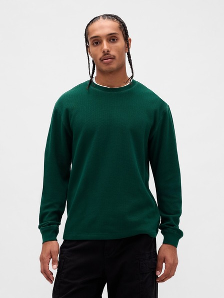 GAP Tricou cu model waffle GAP