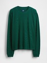 GAP Tricou cu model waffle GAP