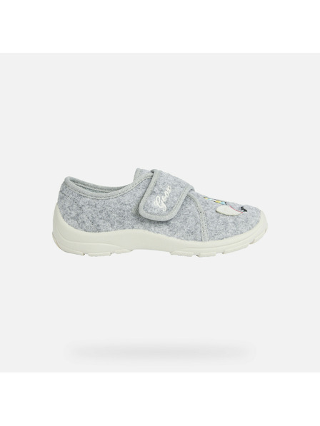 Geox Papuci de Casă Gri pentru Fete Geox Nymel