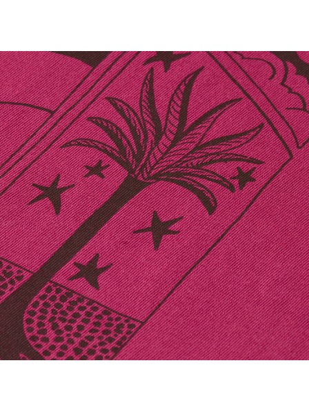 Scotch & Soda Tricou roz închis pentru femei Scotch & Soda