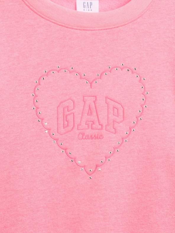 GAP Hanorac oversize cu logo pentru copii GAP