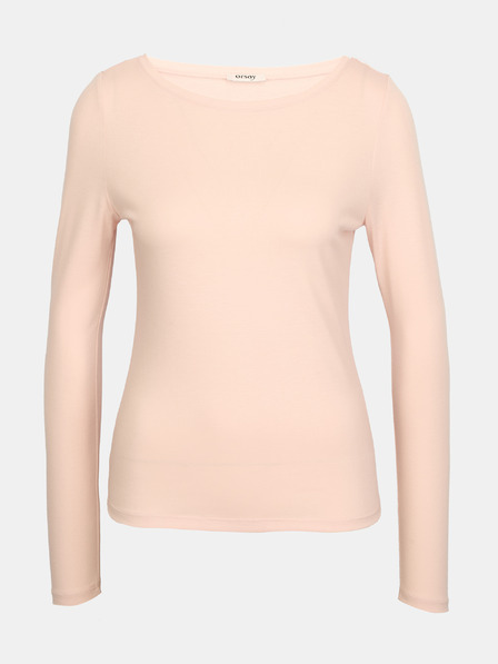 Orsay Tricou cu mânecă lungă pentru femei roz deschis ORSAY