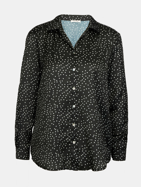 Orsay Bluză de damă neagră cu model ORSAY