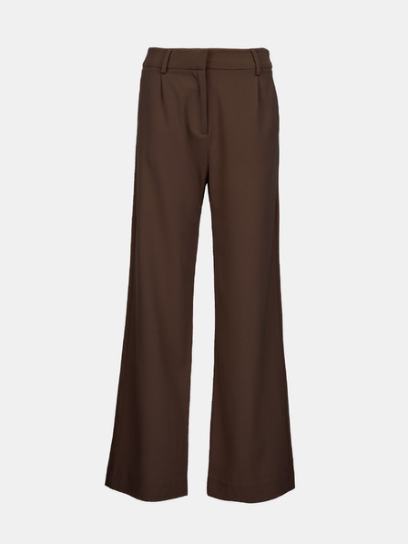 Orsay Pantaloni largi maro închis pentru femei ORSAY