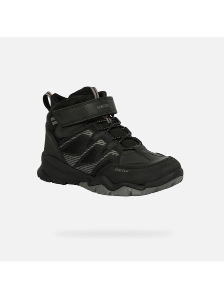 Geox Pantofi sport negri pentru băieți Geox Montrack B ABX