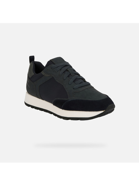 Geox Pantofi sport verde închis pentru bărbați Geox Partenio