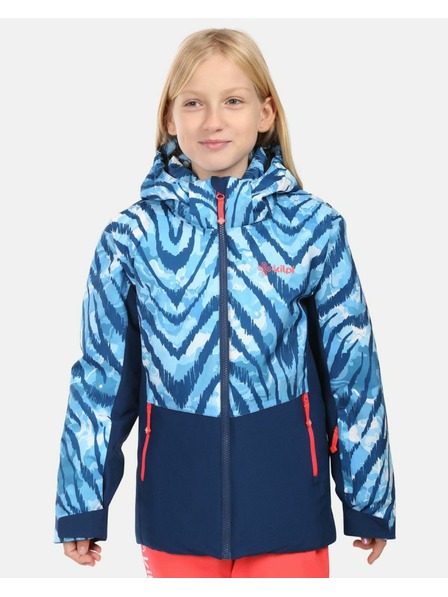 Kilpi Geacă de schi pentru fete Kilpi SAMARA-JG Albastru închis
