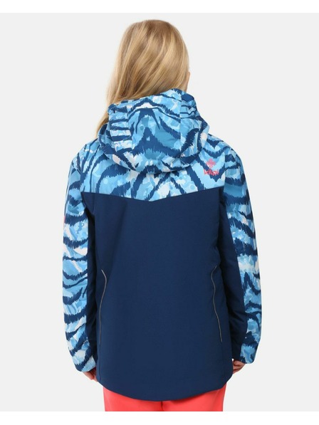 Kilpi Geacă de schi pentru fete Kilpi SAMARA-JG Albastru închis