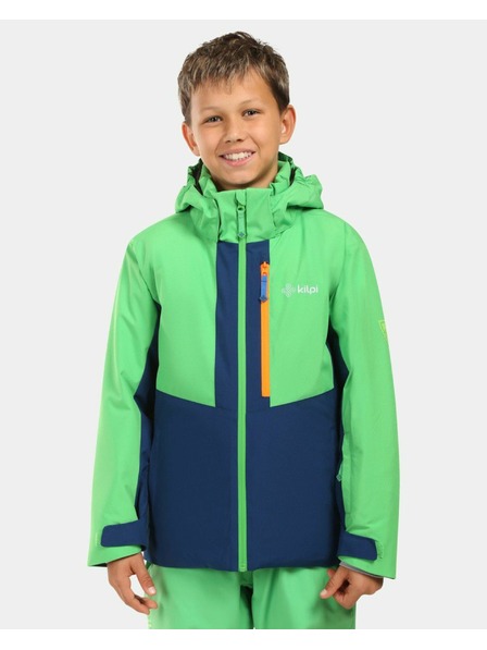 Kilpi Jachetă de schi pentru băieți Kilpi DENVER-JB Verde