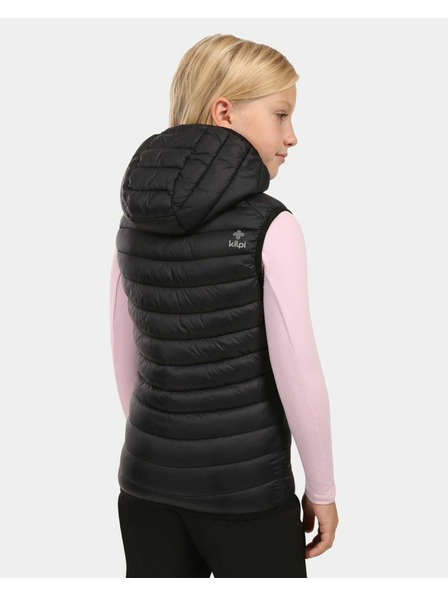 Kilpi Vestă căptușită pentru fete Kilpi TOMM-JG Negru