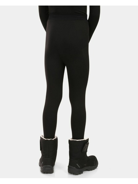 Kilpi Pantaloni termici fără cusături pentru copii Kilpi NIEL-JB Negru