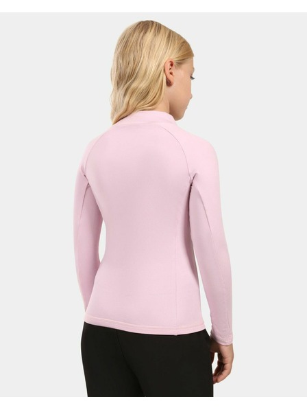 Kilpi Tricou termic cu mânecă lungă pentru copii Kilpi WILLIE-J Roz deschis