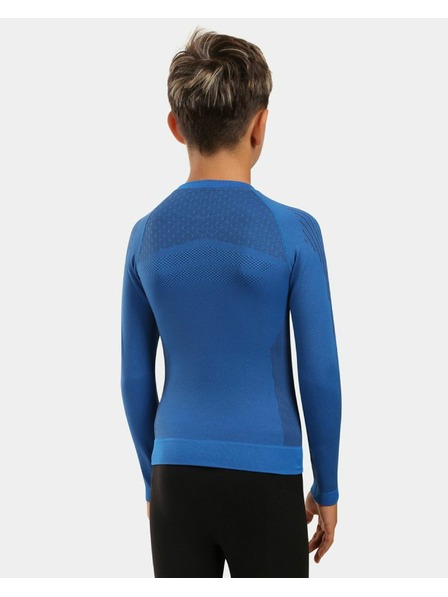 Kilpi Tricou termic fără cusături cu mânecă lungă pentru băieți Kilpi NATHAN-JB Albastru