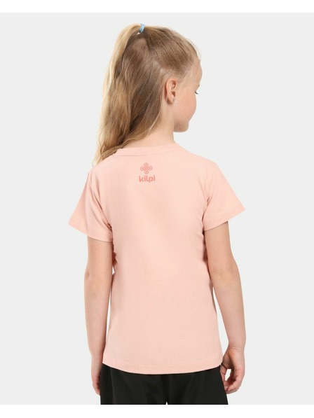 Kilpi Tricou din bumbac pentru fete Kilpi MALGA-JG Corai