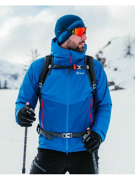 Kilpi Jachetă hardshell pentru bărbați Kilpi HURRICANE-M Albastră