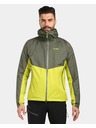 Kilpi Jachetă hardshell pentru bărbați Kilpi HURRICANE-M Verde Deschis
