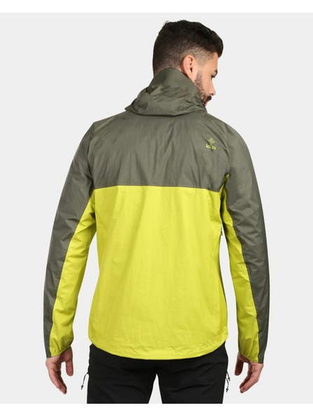 Kilpi Jachetă hardshell pentru bărbați Kilpi HURRICANE-M Verde Deschis