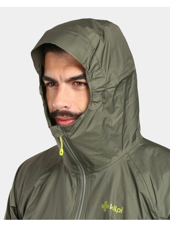 Kilpi Jachetă hardshell pentru bărbați Kilpi HURRICANE-M Verde Deschis