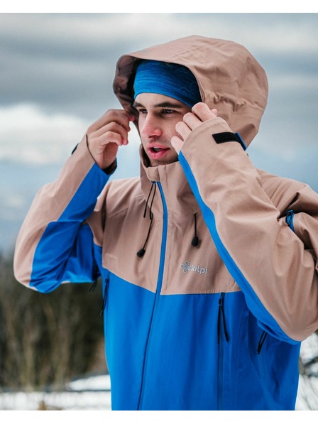 Kilpi Jachetă hardshell pentru bărbați Kilpi TRINITY-M Albastru