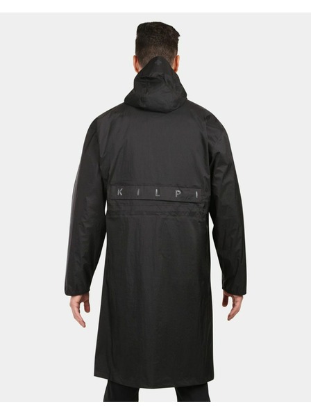 Kilpi Pelerină de ploaie de schi unisex Kilpi TEAM RAINCOAT-U Neagră