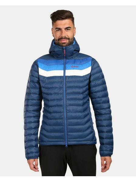 Kilpi Jachetă cu puf pentru bărbați Kilpi PYRAMIDEN-M Albastru închis